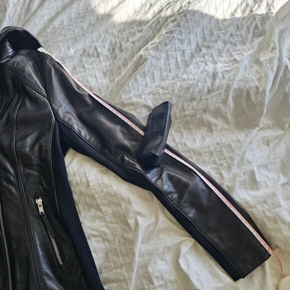 Soia & Kyo Beka Hooded Leather Jacket - 2016 - Black - Sz XS - Picture 16 of 16